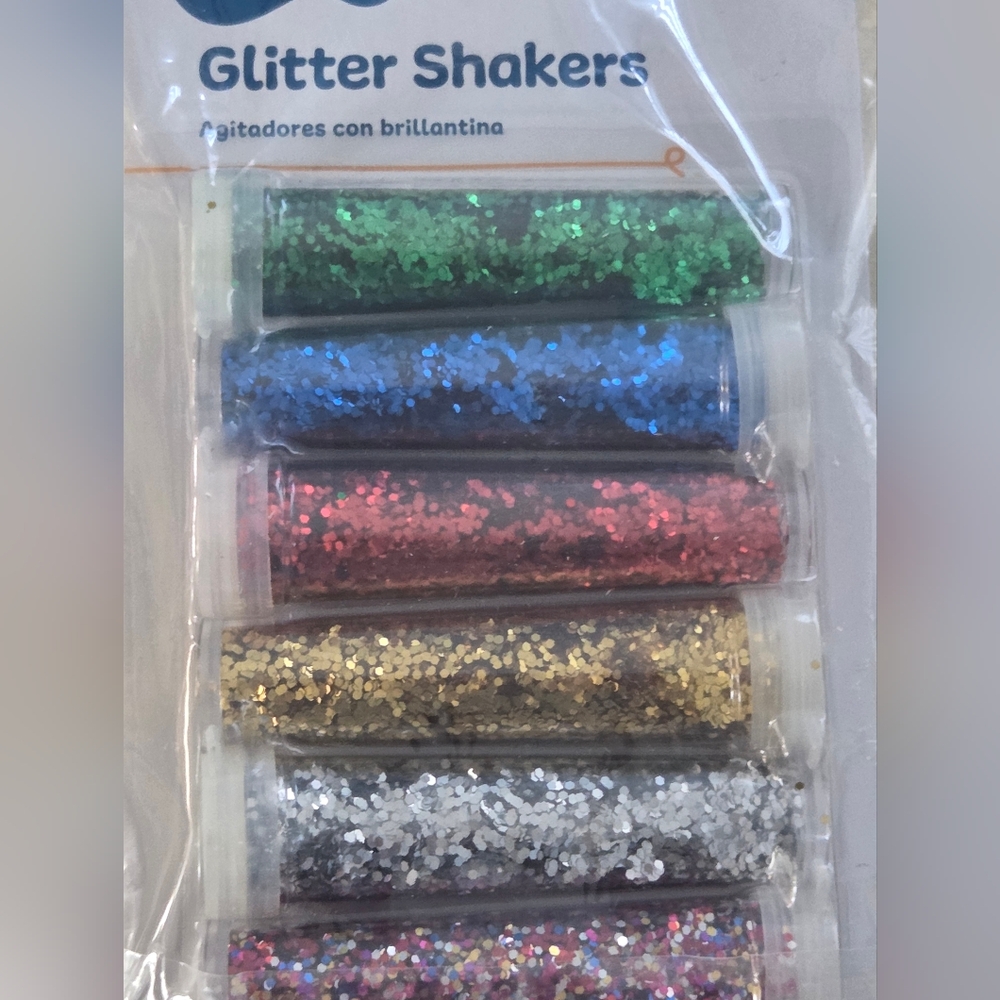 Hello Hobby Glitter Shakers Set of 3 Packs | 18 Total Tubes 0.25 oz Each